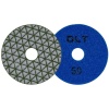 Алмазный гибкий шлифовальный круг  DLT №2, для сухой шлифовки, #50, 100мм