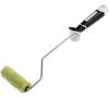 DECOR Валик мини 100 мм, d 15 мм, ворс 12 мм, полиакрил зеленый, удлиненная 2К ручка